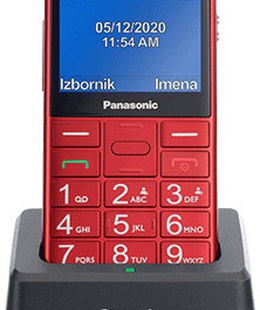 Telefons Panasonic KX-TU155EXRN, red  Hover