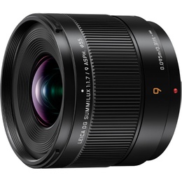  Panasonic Leica DG Summilux 9mm f/1.7 ASPH White Box lens