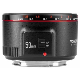  Yongnuo YN 50mm f/1.8 II objektīvs priekš Canon