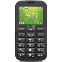 Telefons Doro 1380, black