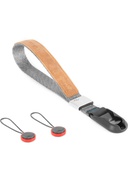  Peak Design plaukstas locītavas siksna Cuff, pelnu pelēka