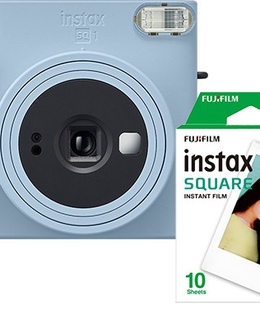  Fujifilm Instax Square SQ1, glacier blue + film  Hover