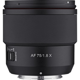  Samyang AF 75mm f/1.8 lens for Fujifilm