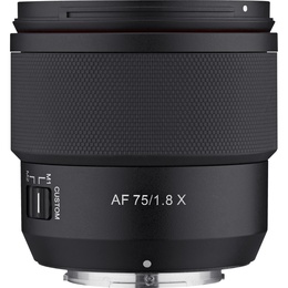  Samyang AF 75mm f/1.8 lens for Fujifilm