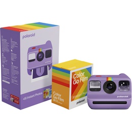  Polaroid Go Gen 2, purple + Color Film Bundle (16 photos)