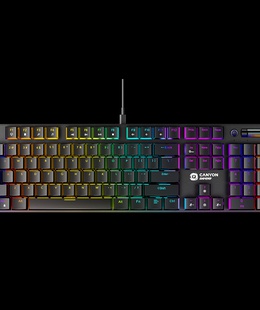 Tastatūra CANYON CND-SKB55-US  Hover