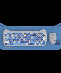 Tastatūra CANYON CNS-HSETW6BL  Hover