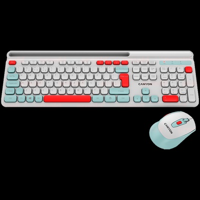 Tastatūra CANYON CNS-HSETW5WT