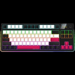 Tastatūra LORGAR LRG-KBP70TKLW-BK-US