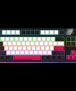 Tastatūra LORGAR LRG-KBP70TKLW-BK-US  Hover