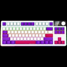 Tastatūra LORGAR LRG-KBP70TKLW-WH-US