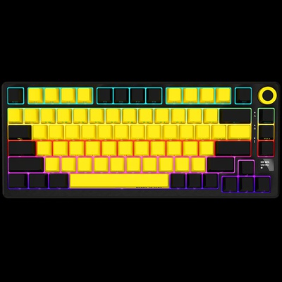 Tastatūra LORGAR LRG-KBP7075W-YL-US