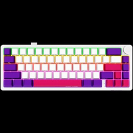Tastatūra LORGAR LRG-KBP70MW-WH-US