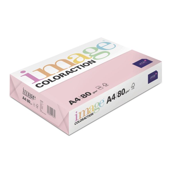  Papīrs A4, Image Coloraction, 80 g/m² Tropic/PalePink, 500 l., FSC Mix
