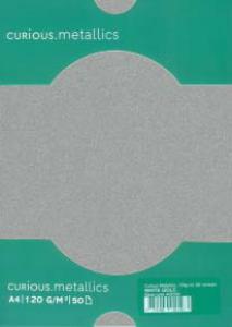  Papīrs Curious Metallic,Galvanised, A4/120 g, 50 loksnes