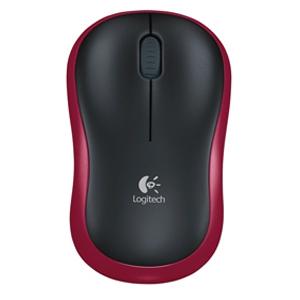 Pele Pele datora bezvada m185 melna/sarkana Logitech