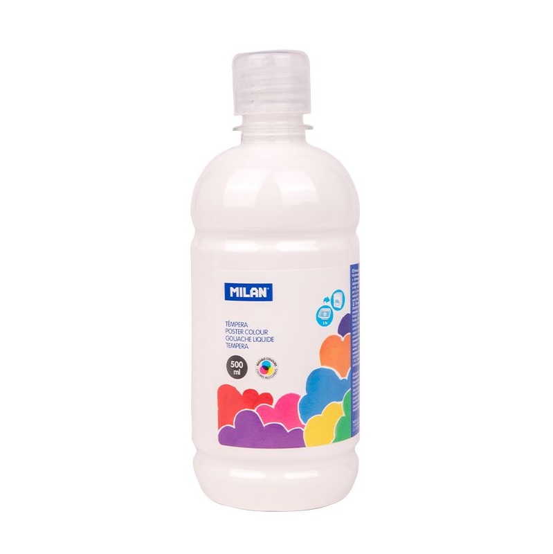  Guaša 500 ml. balta MILAN