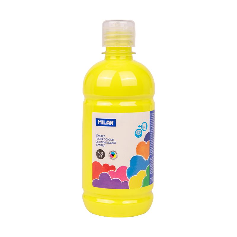  Guaša 500 ml. citrondzeltena MILAN
