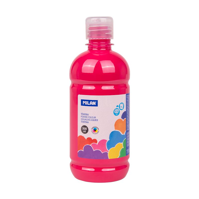  Guaša 500 ml. spilgti roza MILAN