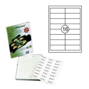  Uzlīmes Rillprint 96.5x33.8mm 100 loksnes A4