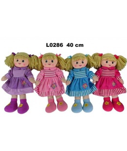  Mīkstā lelle 40 cm (L0286) dažādas 156266  Hover