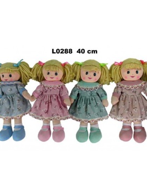  Mīkstā lelle 40 cm (L0288) dažādas 156280  Hover
