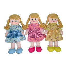  Mīkstā lelle 30 cm (L0381) dažādas 165299