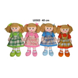  Mīkstā lelle 40 cm ( L0383) dažādas 165312