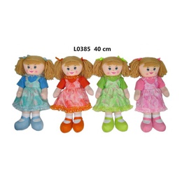  Mīkstā lelle 40 cm (L0385) dažādas 165336