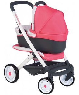  Leļļu ratiņu komplekts SMOBY Maxi-Cosi &amp; Quinny kombinētais 3 vienā 3+ 253198  Hover