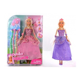  Lelle Defa garā kleitā ar bizēm dažādas 29 cm 447936