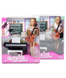  Lelle Lusija muzikante ar instrumentiem 29 cm 521698  Hover