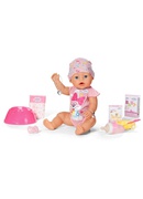  Baby Born Emma Doll, 43 cm (dzer, mazgājas, raud un izmanto podiņu) 834800 Hover