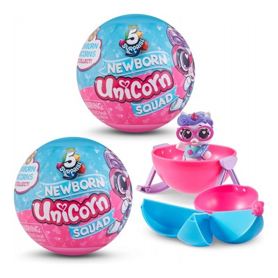  Lelle Vienradzis mazulis 5 Surprise Unicorn Squad dažādas (bumbā) 85580075