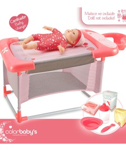  Leļļu gultiņa 32 cm 3 in1 CB46533  Hover
