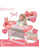  Leļļu gultiņa 32 cm 3 in1 CB46533 Hover