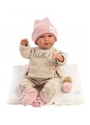  Lelle zīdainis Mimi 42 cm (sedziņa, ar mānekli, mīkstais ķermenis) Spānija LL17420