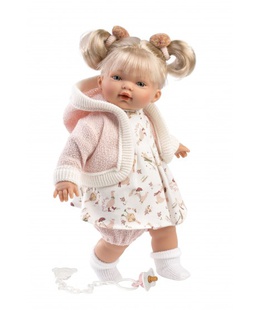  Lelle Roberta 33 cm, raud, runā, ar mānekli, mīkstais ķermenis Spānija LL33150  Hover