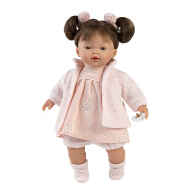  Lelle Vera 33 cm, raud, runā, ar mānekli, mīkstais ķermenis Spānija LL33156