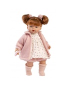  Lelle Lea 33 cm, raud, runā, ar mānekli, mīkstais ķermenis Spānija LL33160