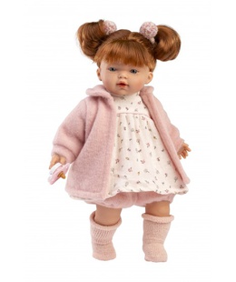  Lelle Lea 33 cm, raud, runā, ar mānekli, mīkstais ķermenis Spānija LL33160  Hover