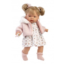  Lelle Joelle 38 cm, raud, runā, ar mānekli, mīkstais ķermenis Spānija LL38356
