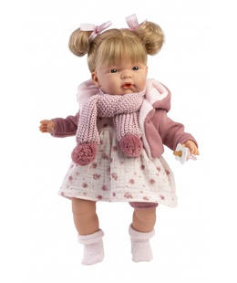  Lelle Joelle 38 cm, raud, runā, ar mānekli, mīkstais ķermenis Spānija LL38358  Hover