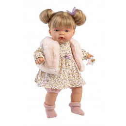  Lelle Joelle 38 cm, raud, runā, ar mānekli, mīkstais ķermenis Spānija LL38360