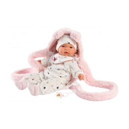  Lelle Joelle 38 cm, raud, runā, ar mānekli, mīkstais ķermenis Spānija LL38946