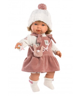  Lelle meitene Carla 42 cm (raud, saka: mama, papa) Spānija LL42160  Hover