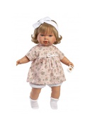  Lelle meitene Carla 42 cm (raud, saka: mama, papa) Spānija LL42164