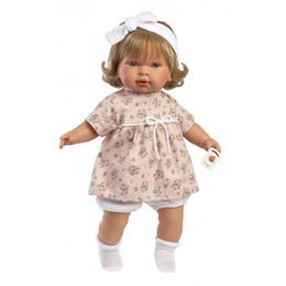  Lelle meitene Carla 42 cm (raud, saka: mama, papa) Spānija LL42164