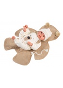  Lelle zīdainis Osito ar sedziņu 36 cm (raud, runā, ar mānekli, mīkstais ķermenis) Spānija LL63645