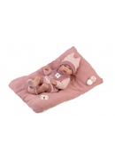  Lelle zīdainis Nica meitene ar sedziņu un mānekli (vinila ķermenis) 40 cm Spānija LL73818